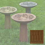 Campania Hydrangea Leaf Birdbath - B-160
