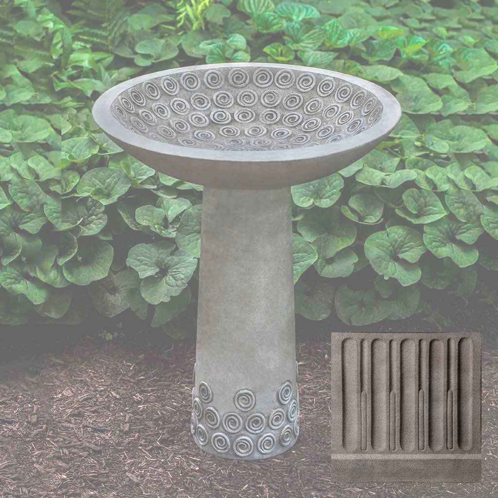 Campania Cirrus Birdbath - B-161