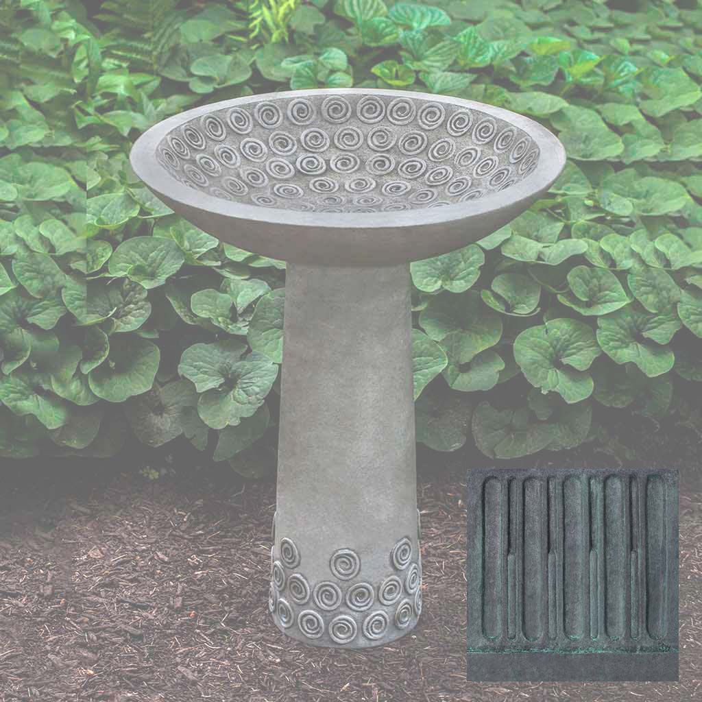 Campania Cirrus Birdbath - B-161
