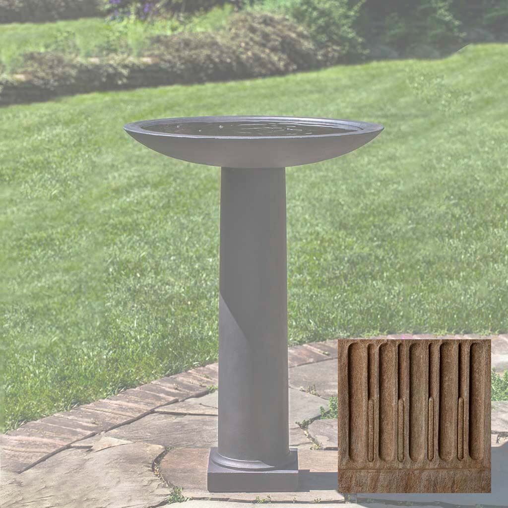 Campania Metropolitan Birdbath - B-165