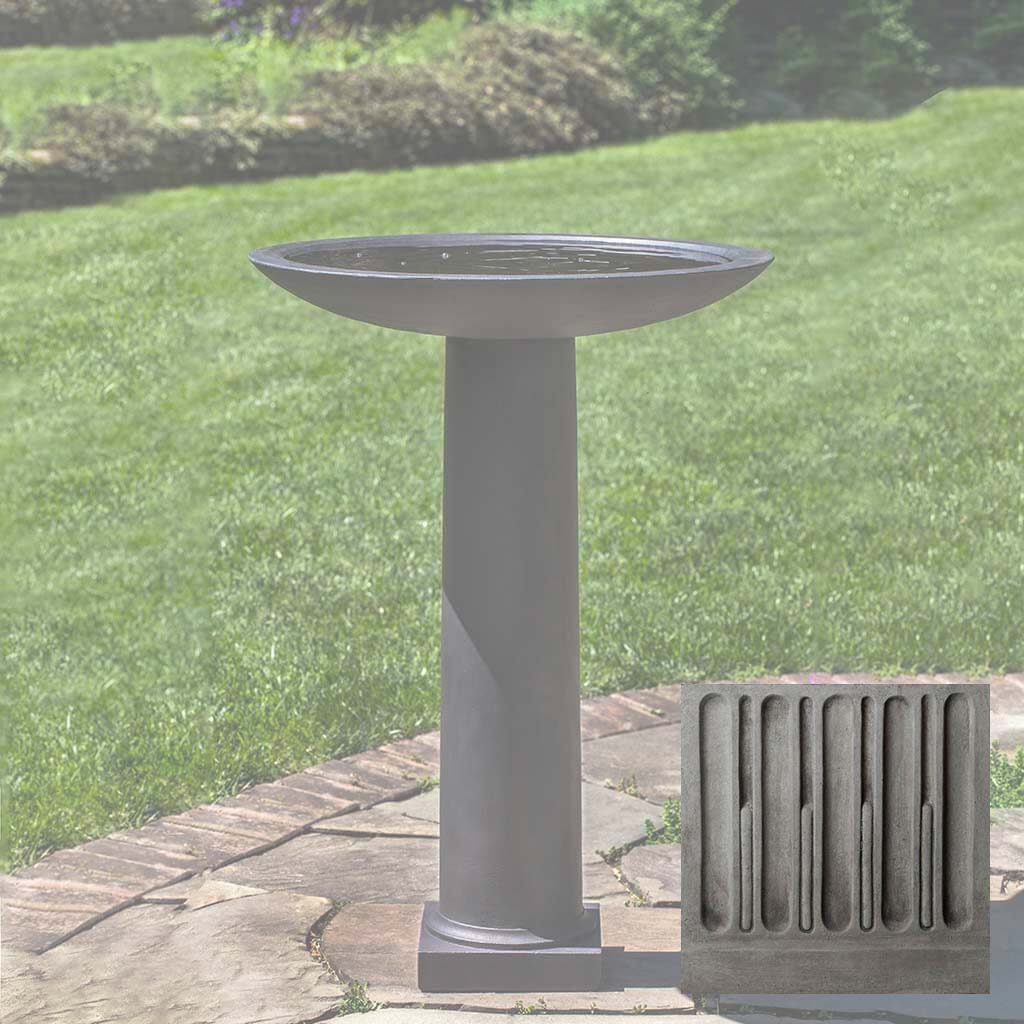 Campania Metropolitan Birdbath - B-165
