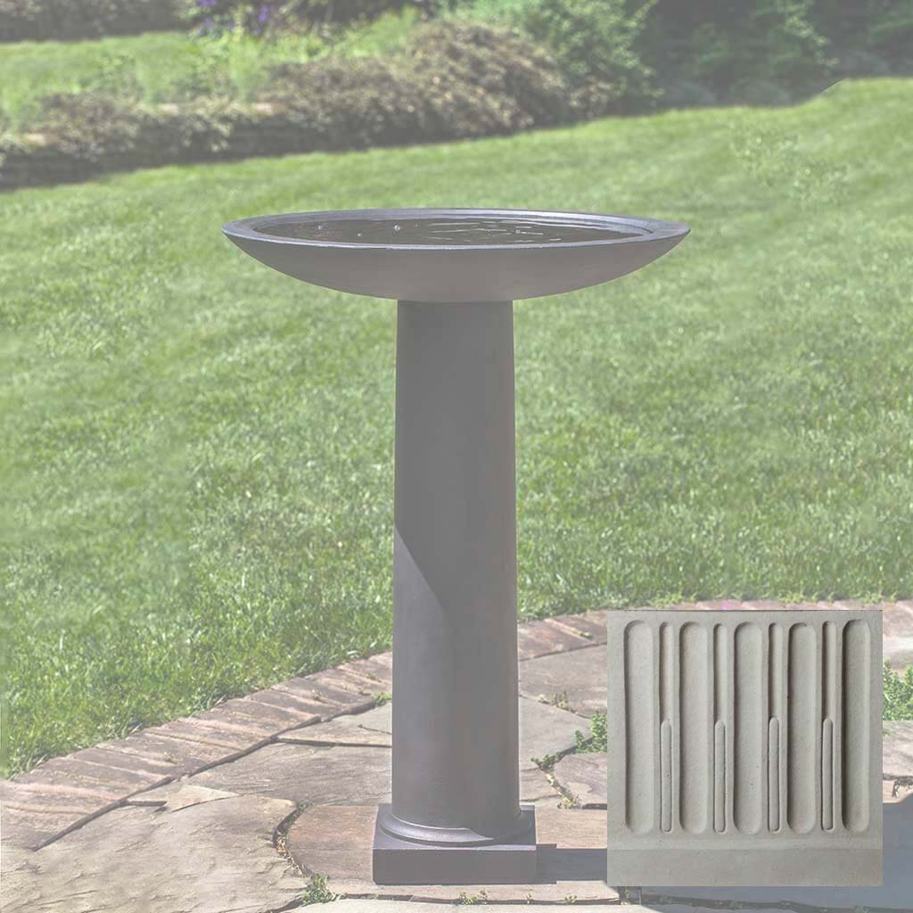 Campania Metropolitan Birdbath - B-165