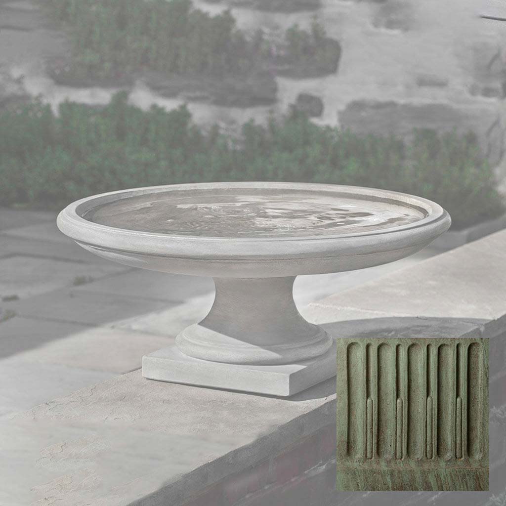 Campania Montebello Birdbath - B-175