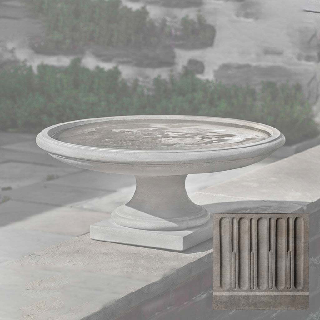 Campania Montebello Birdbath - B-175