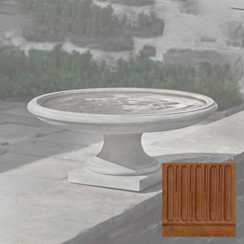 Campania Montebello Birdbath - B-175