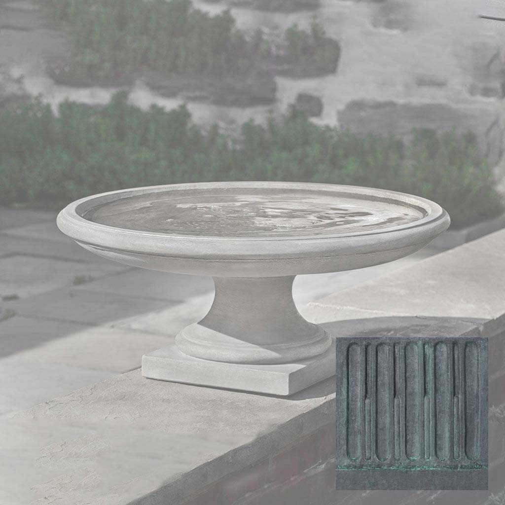 Campania Montebello Birdbath - B-175