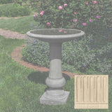 Campania Williamsburg Boxwood Garden Birdbath - B-176