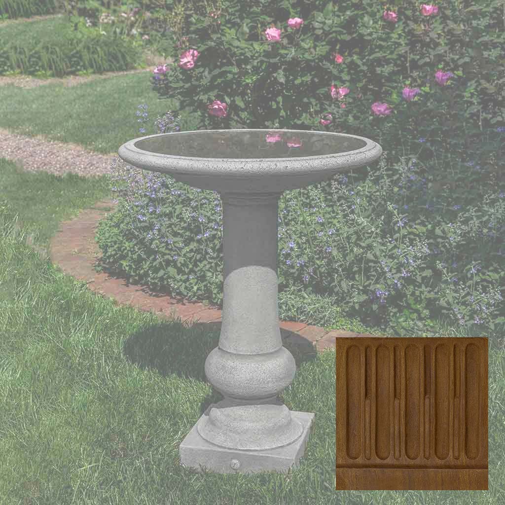 Campania Williamsburg Boxwood Garden Birdbath - B-176
