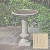 Campania Williamsburg Knot Garden Birdbath - B-179