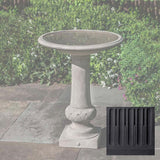 Campania Williamsburg Knot Garden Birdbath - B-179