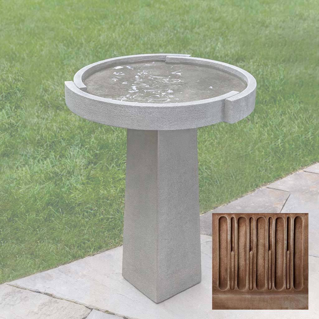 Campania Concept Birdbath - B-185