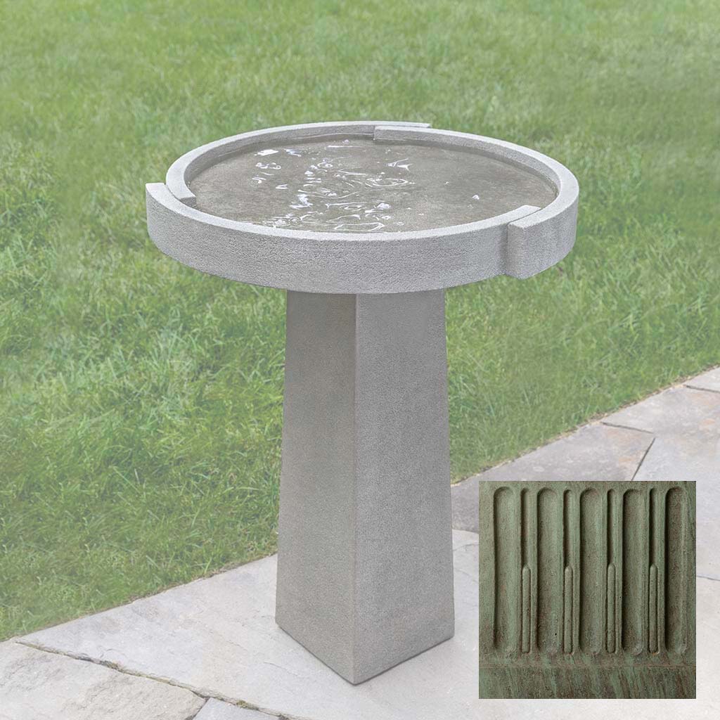 Campania Concept Birdbath - B-185