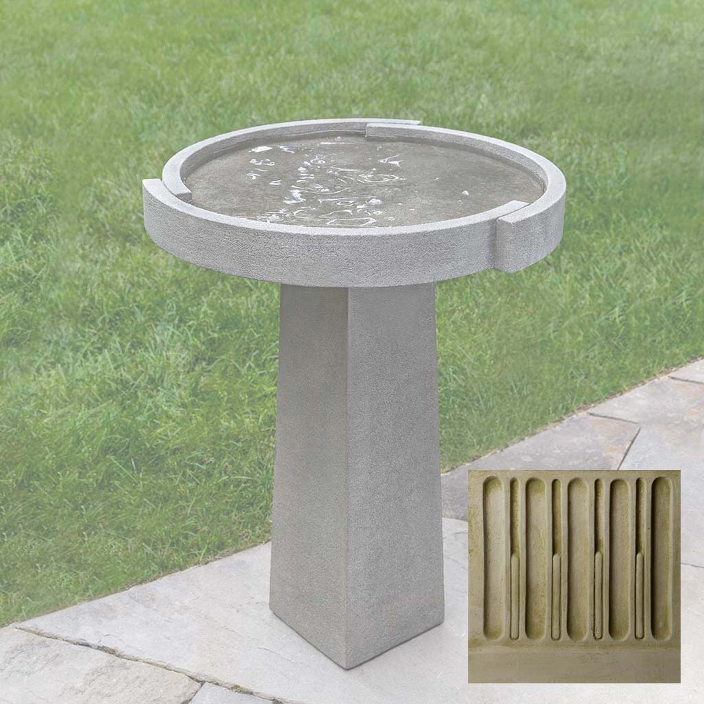 Campania Concept Birdbath - B-185