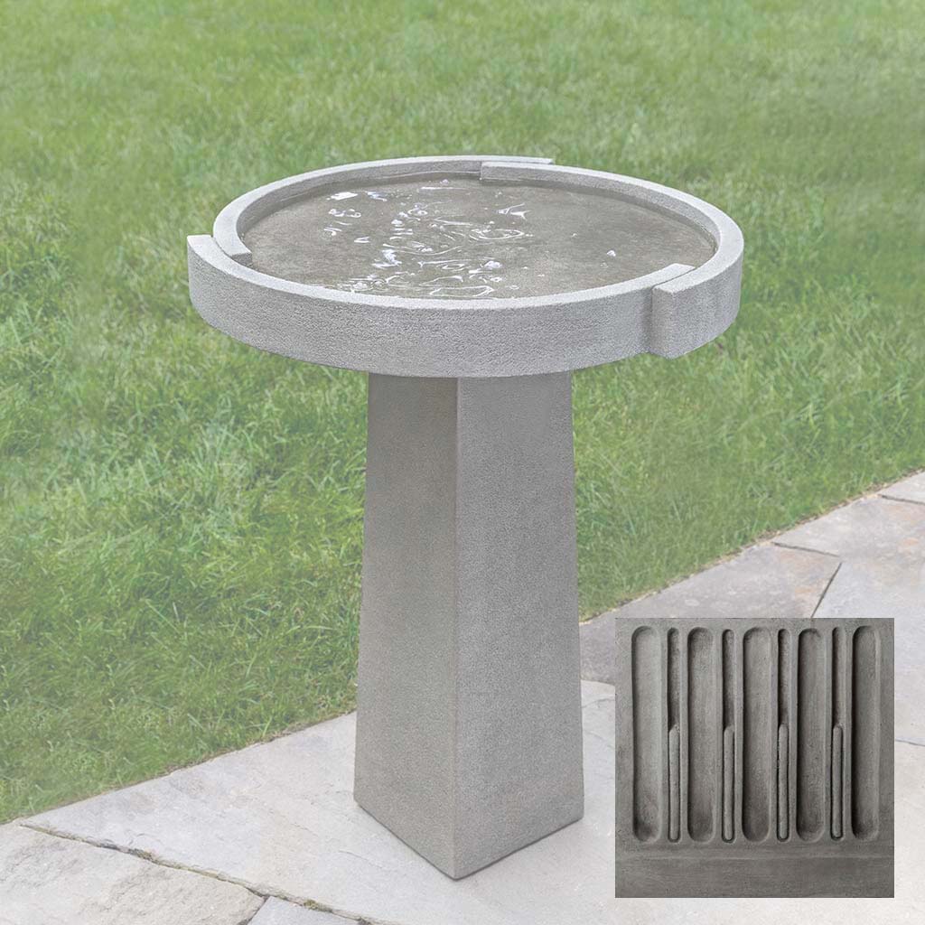 Campania Concept Birdbath - B-185