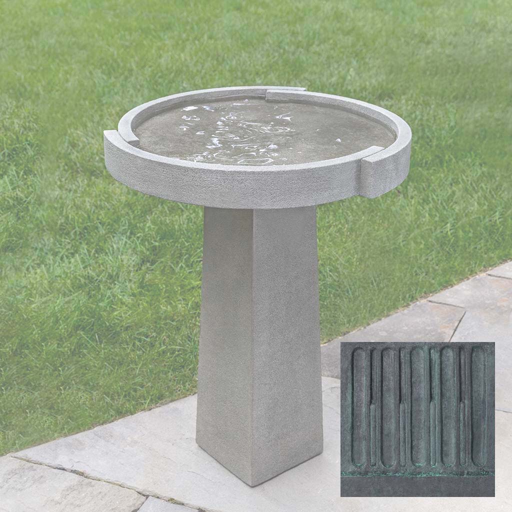 Campania Concept Birdbath - B-185