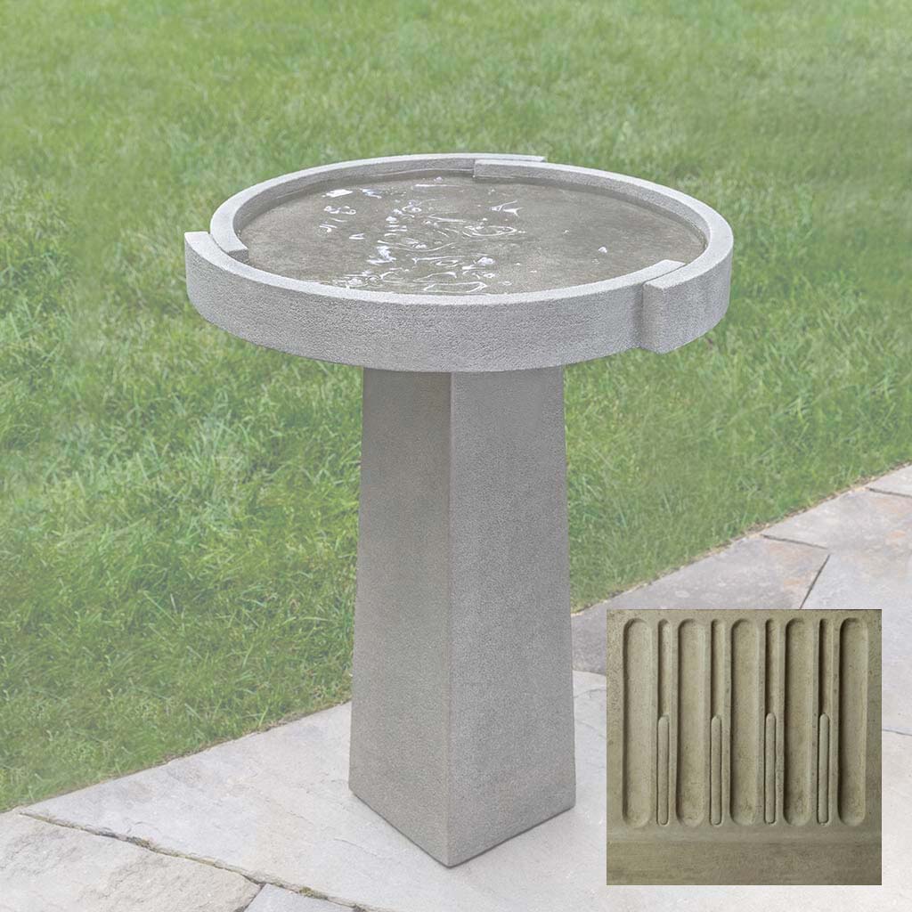 Campania Concept Birdbath - B-185