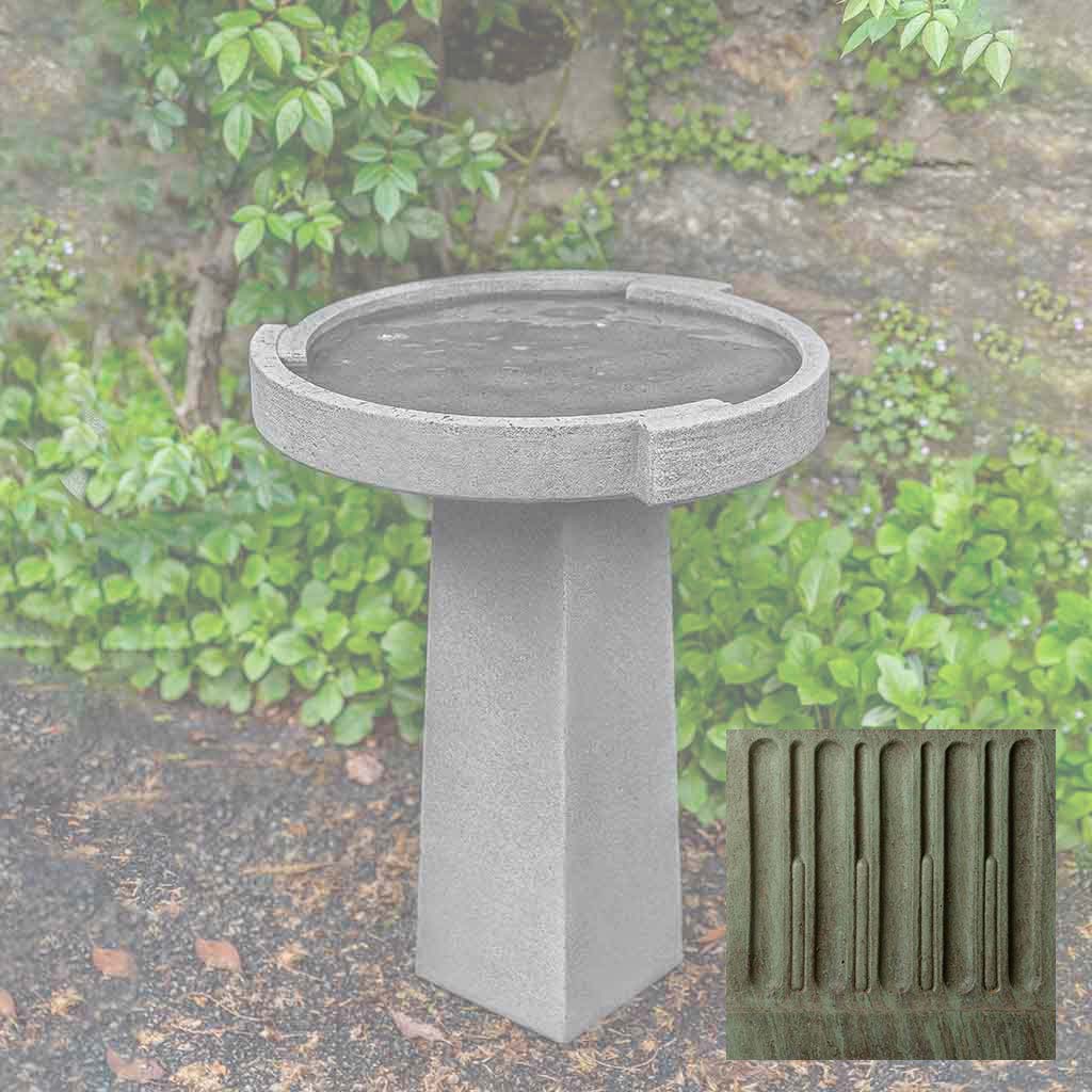 Campania Concept Birdbath, Small - B-186