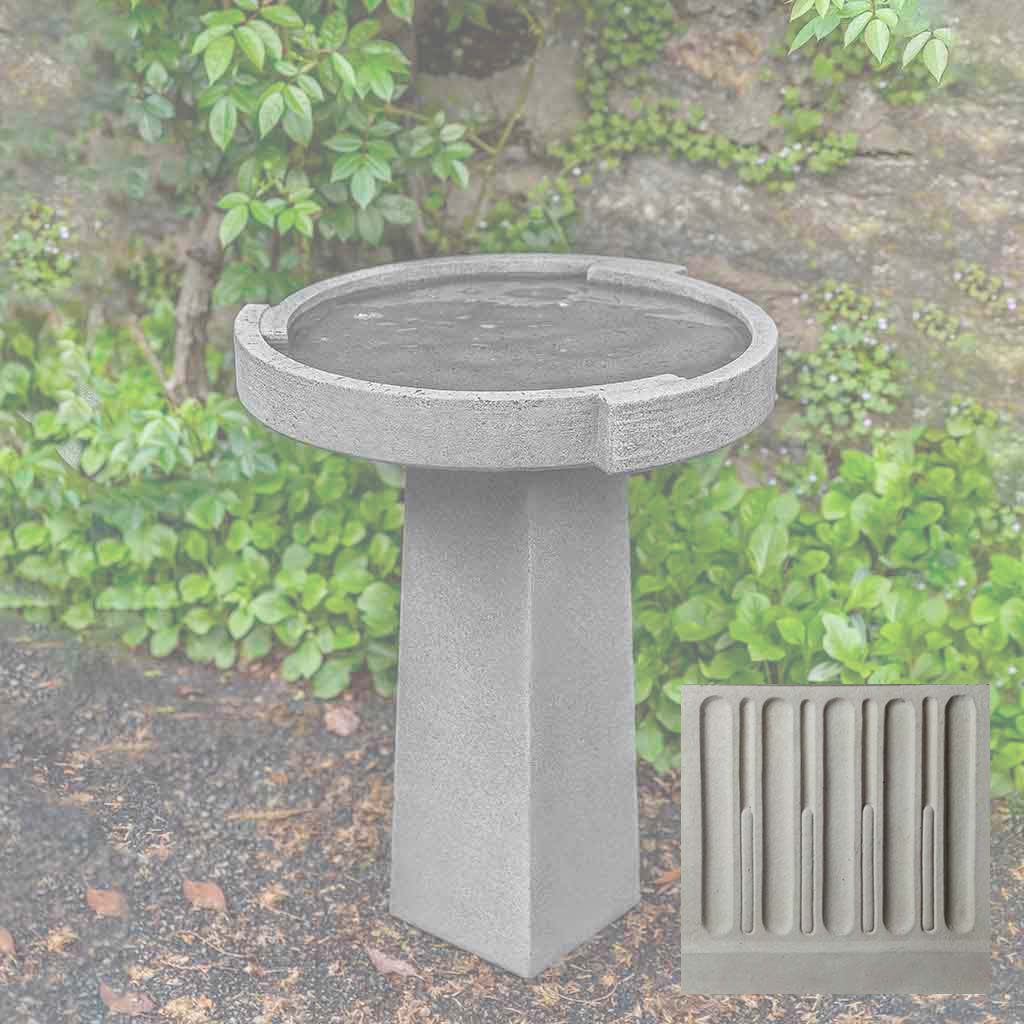Campania Concept Birdbath, Small - B-186