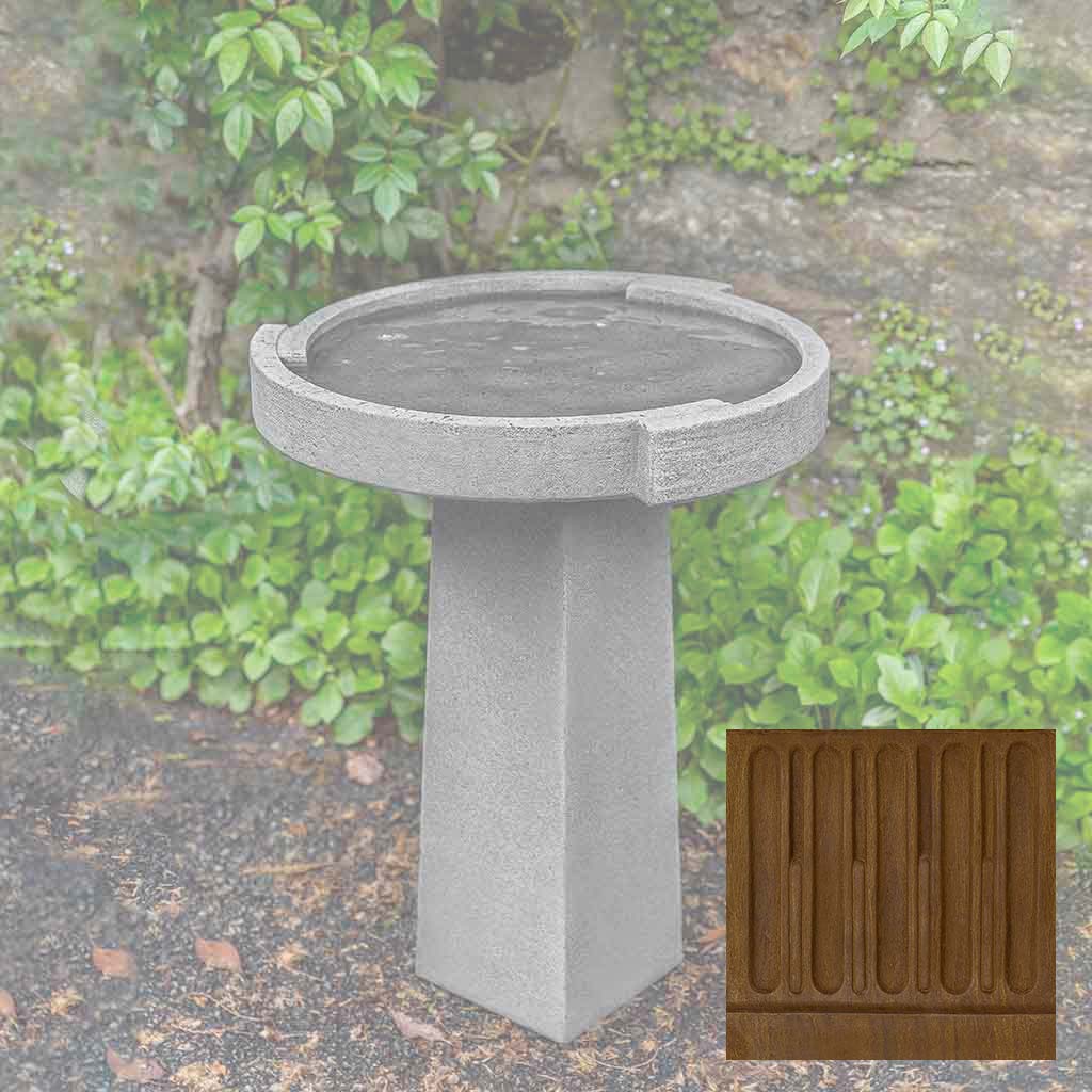 Campania Concept Birdbath, Small - B-186