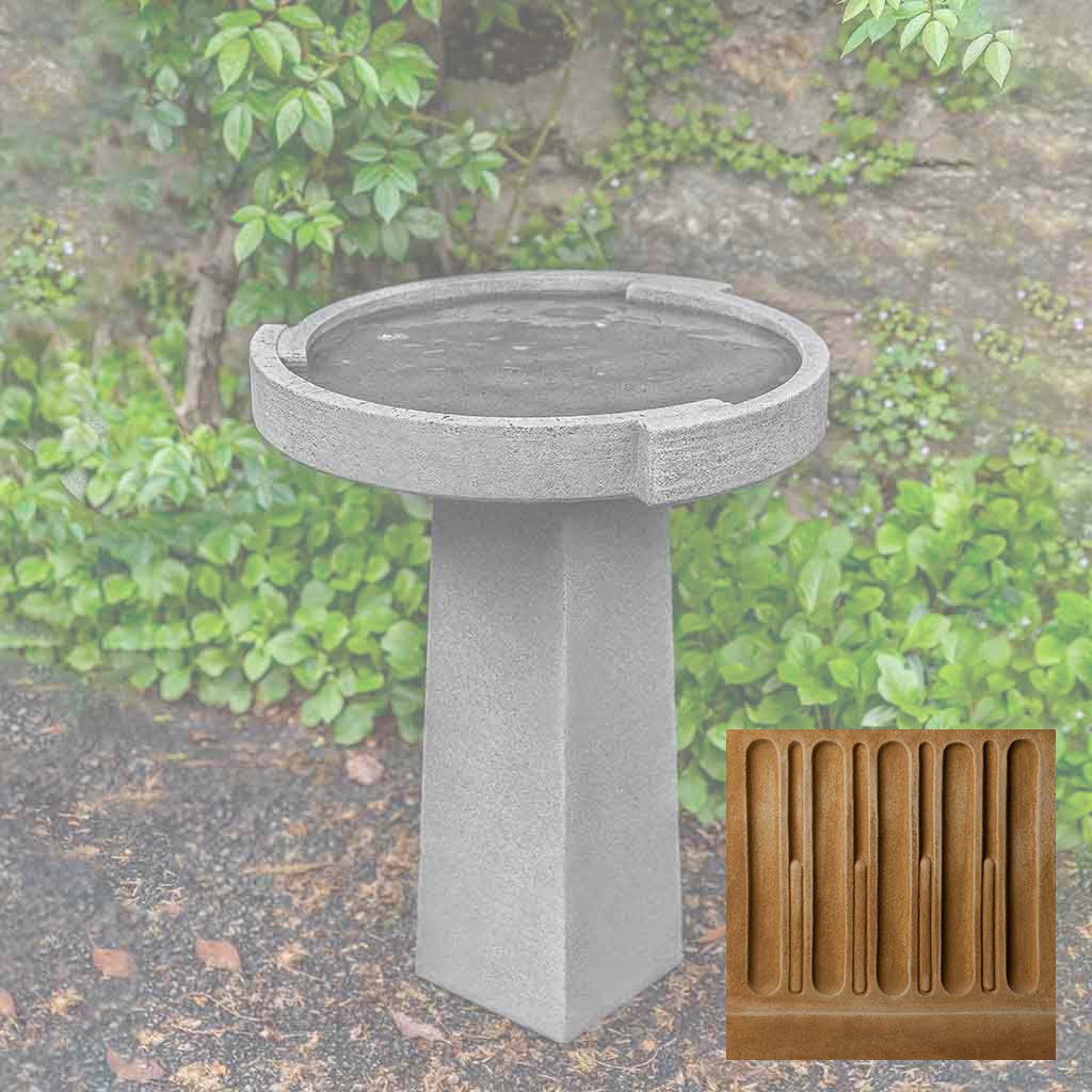 Campania Concept Birdbath, Small - B-186
