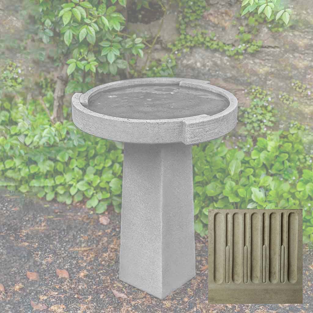 Campania Concept Birdbath, Small - B-186