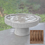 Campania Concept Birdbath, Low - B-187