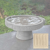 Campania Concept Birdbath, Low - B-187