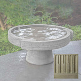 Campania Concept Birdbath, Low - B-187