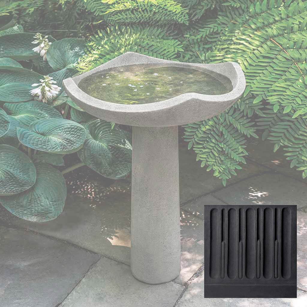 Campania Oslo Birdbath, Large - B-188