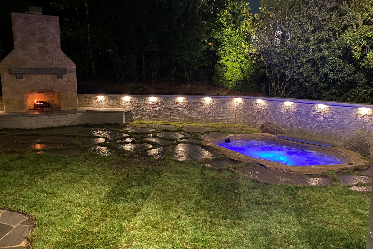 Natural Spas The Bay In Ground Hot Tub and Spa