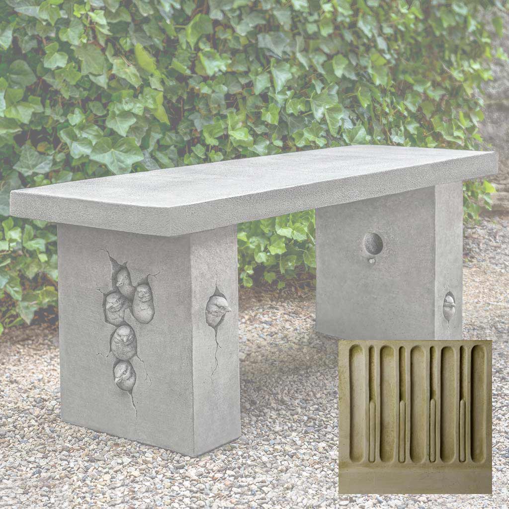 Campania Birdhouse Bench - BE-144