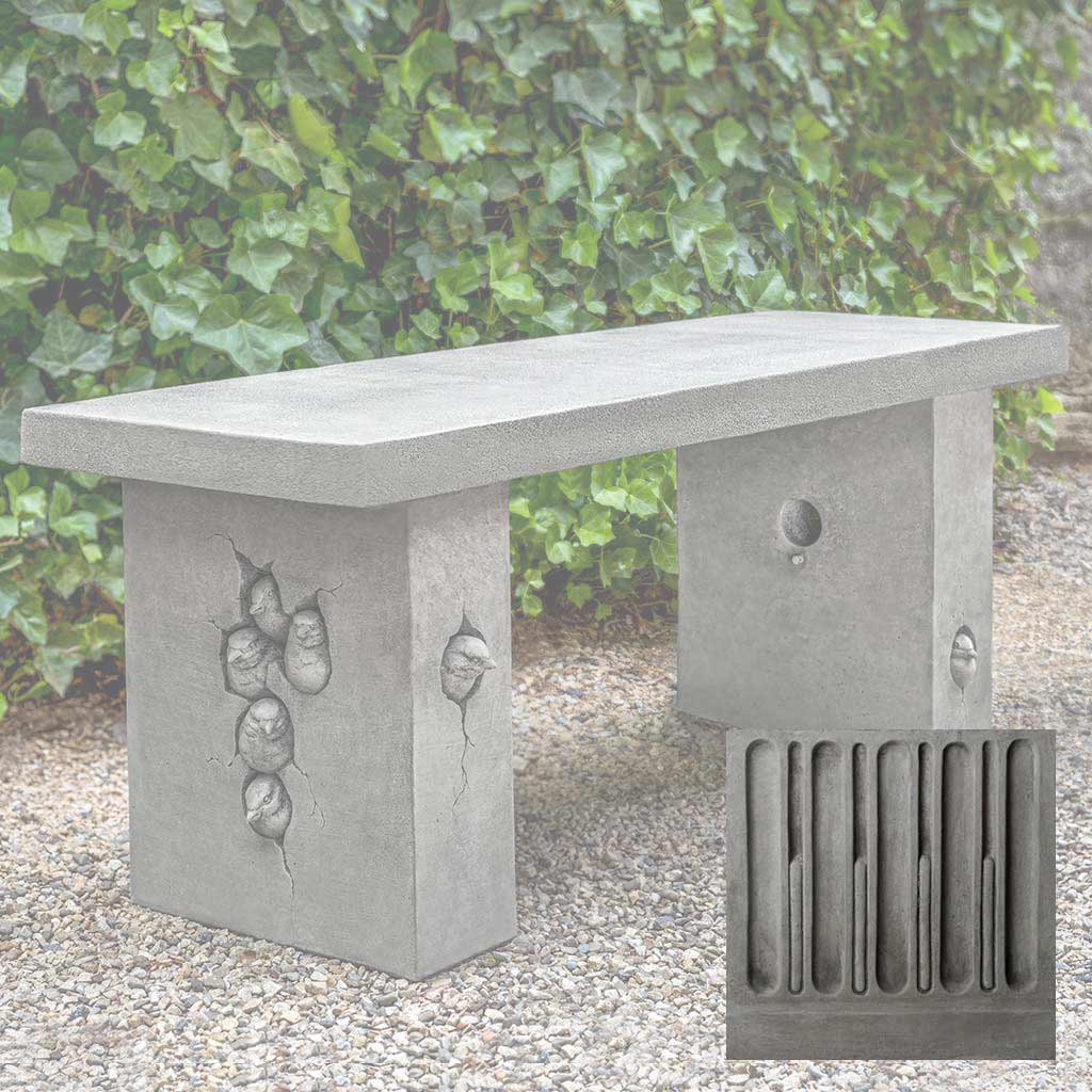 Campania Birdhouse Bench - BE-144