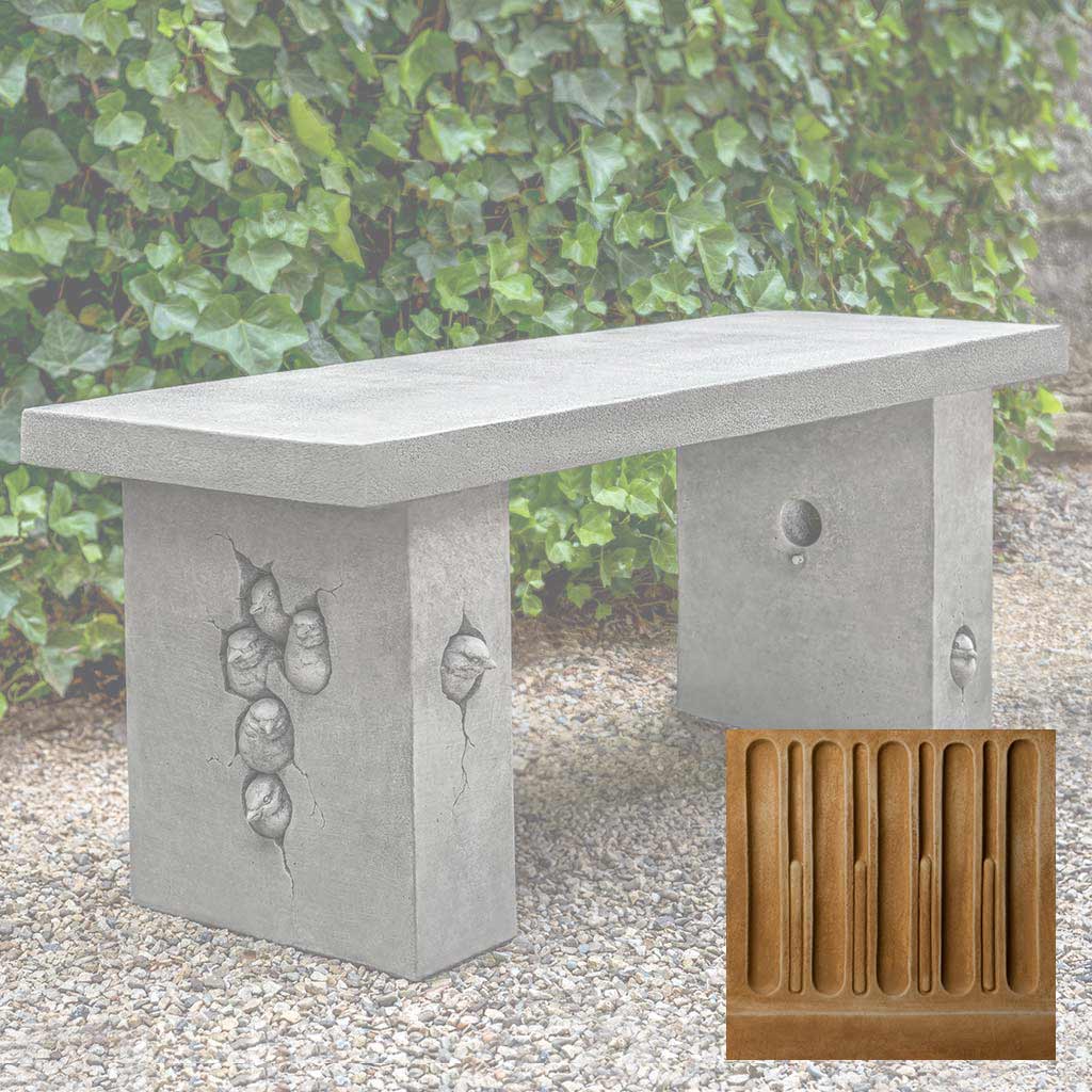 Campania Birdhouse Bench - BE-144