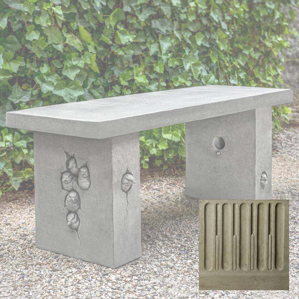 Campania Birdhouse Bench - BE-144