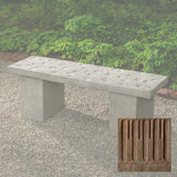 Campania Woodland Leaves Bench - BE-153