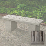 Campania Woodland Leaves Bench - BE-153