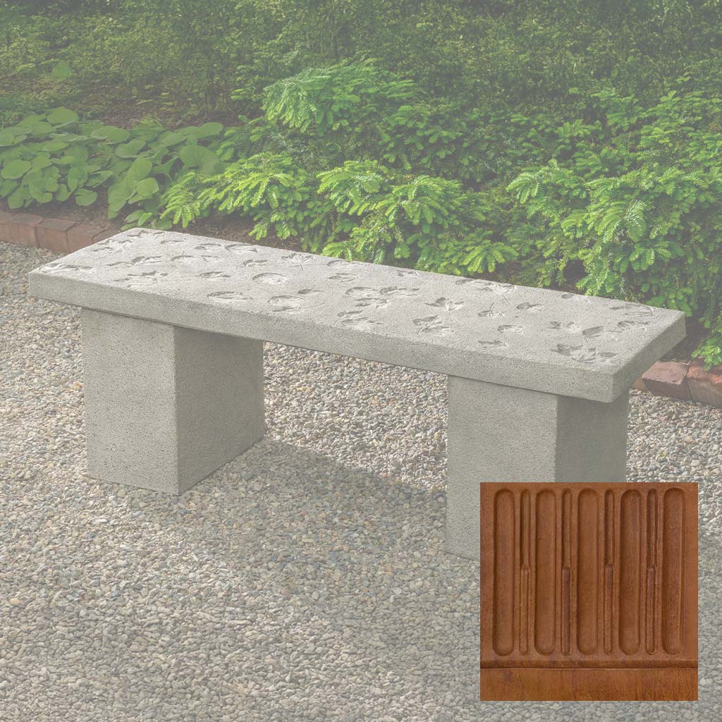 Campania Woodland Leaves Bench - BE-153