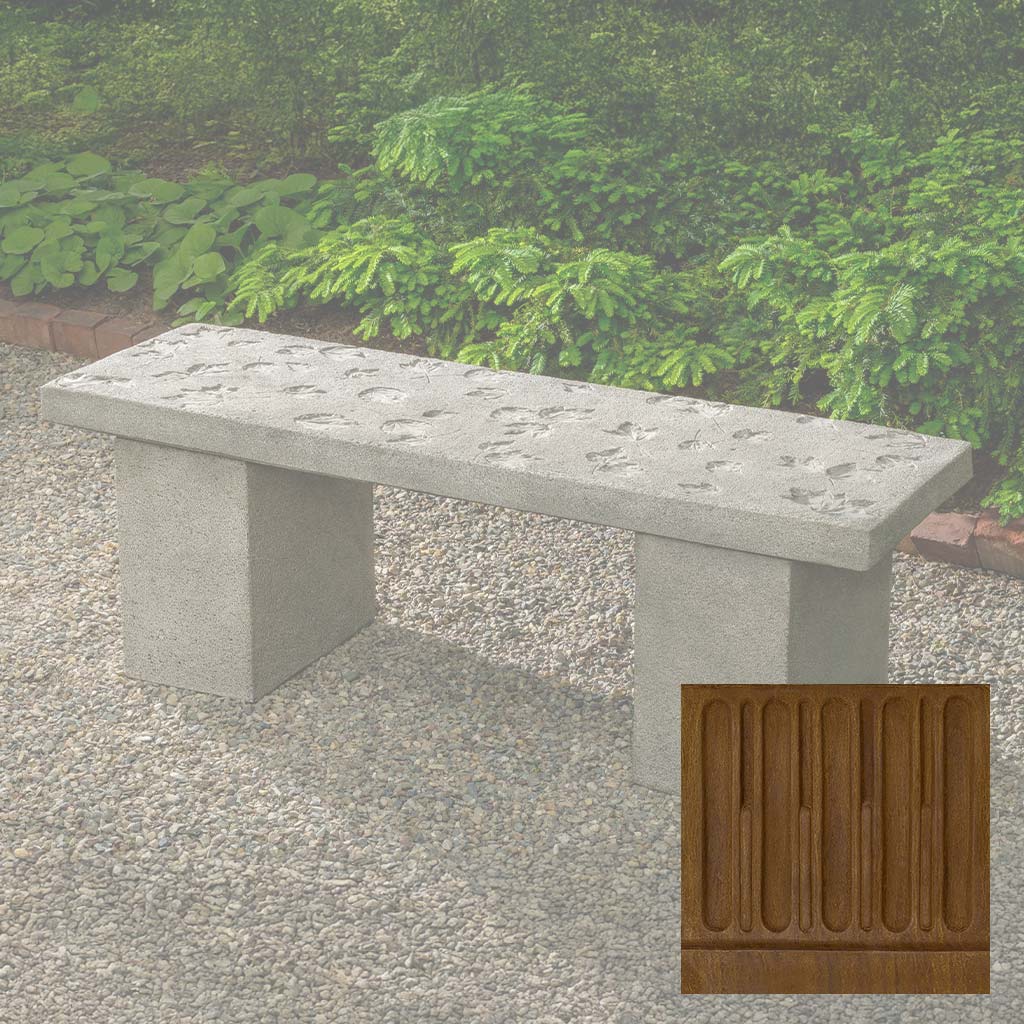 Campania Woodland Leaves Bench - BE-153