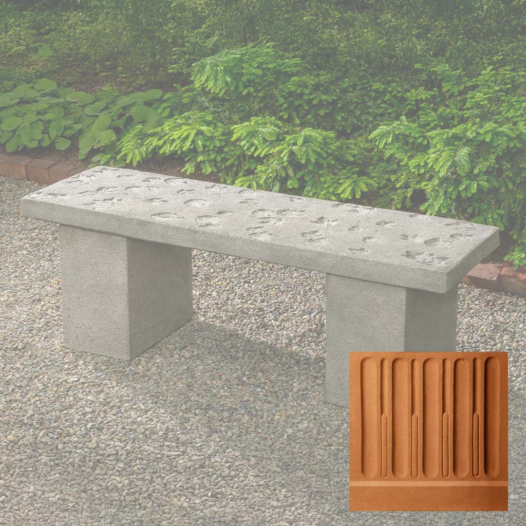 Campania Woodland Leaves Bench - BE-153