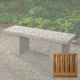 Campania Woodland Leaves Bench - BE-153