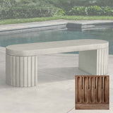 Campania Dorchester Fluted Bench - BE-155