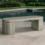 Campania Dorchester Fluted Bench - BE-155