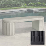 Campania Dorchester Fluted Bench - BE-155