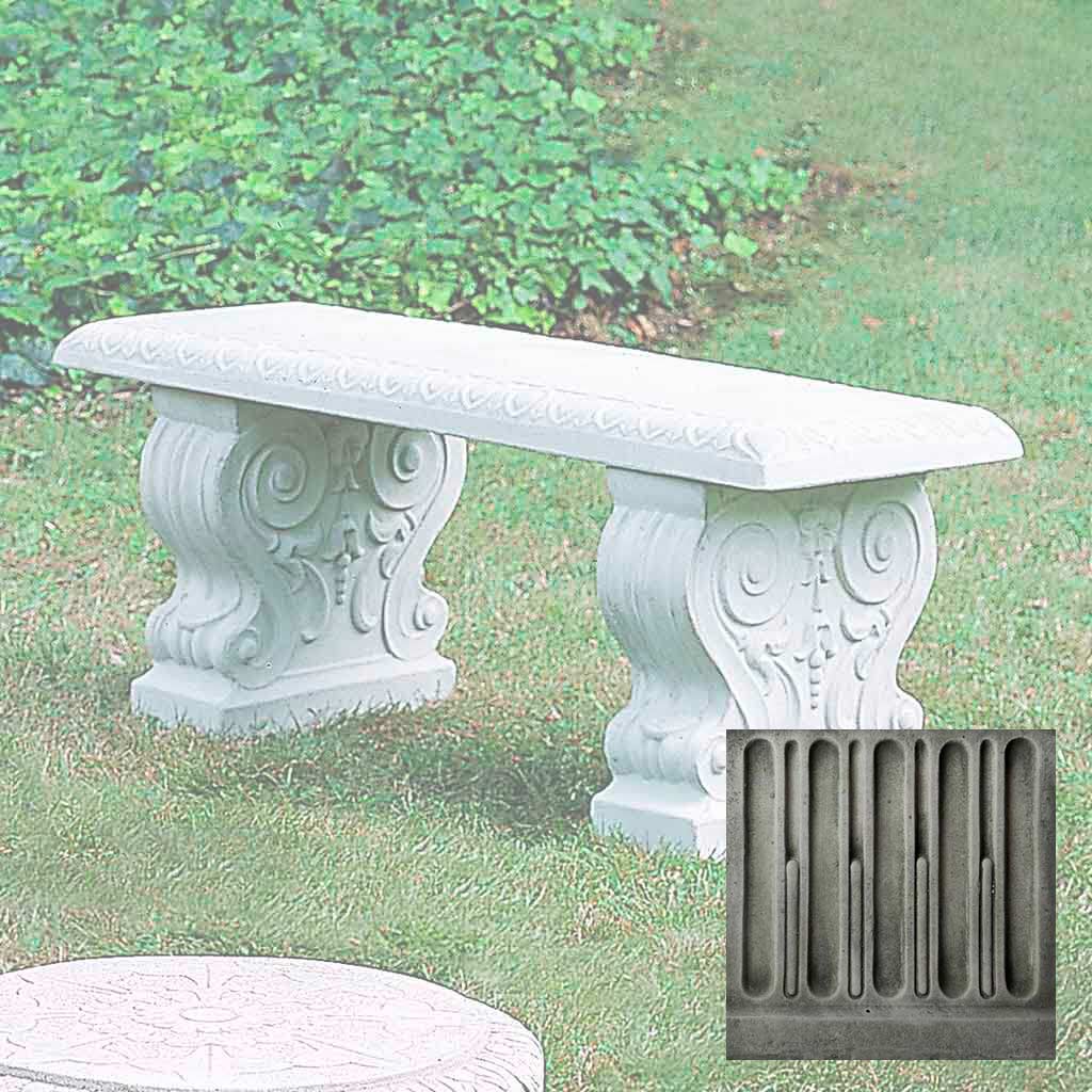 Campania Traditional Straight Bench - BE-02