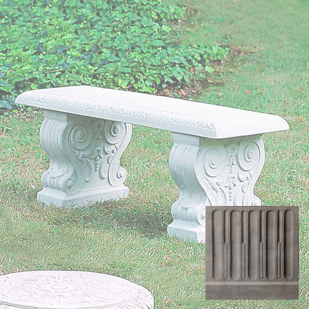 Campania Traditional Straight Bench - BE-02