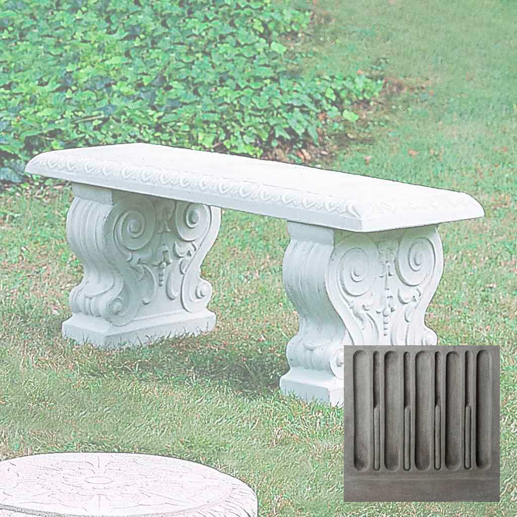Campania Traditional Straight Bench - BE-02