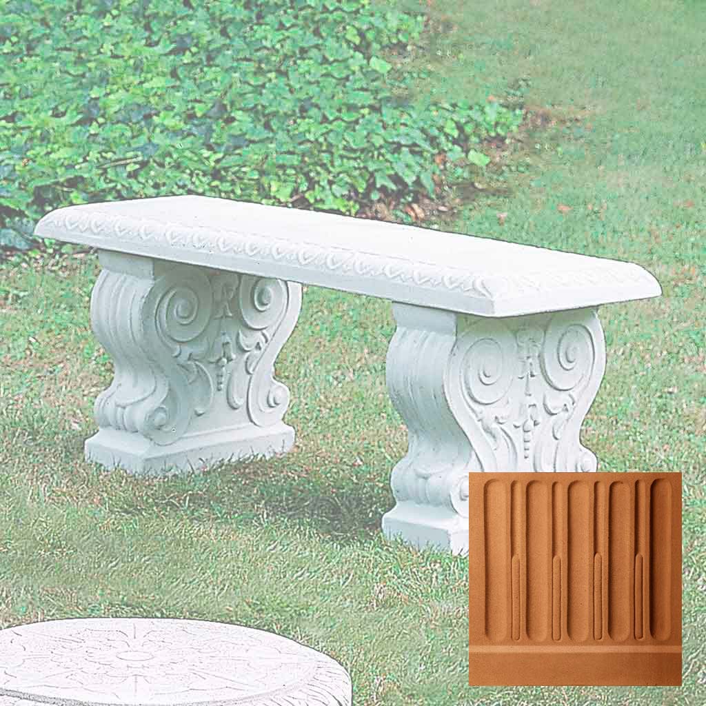 Campania Traditional Straight Bench - BE-02