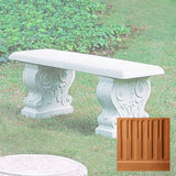 Campania Traditional Straight Bench - BE-02