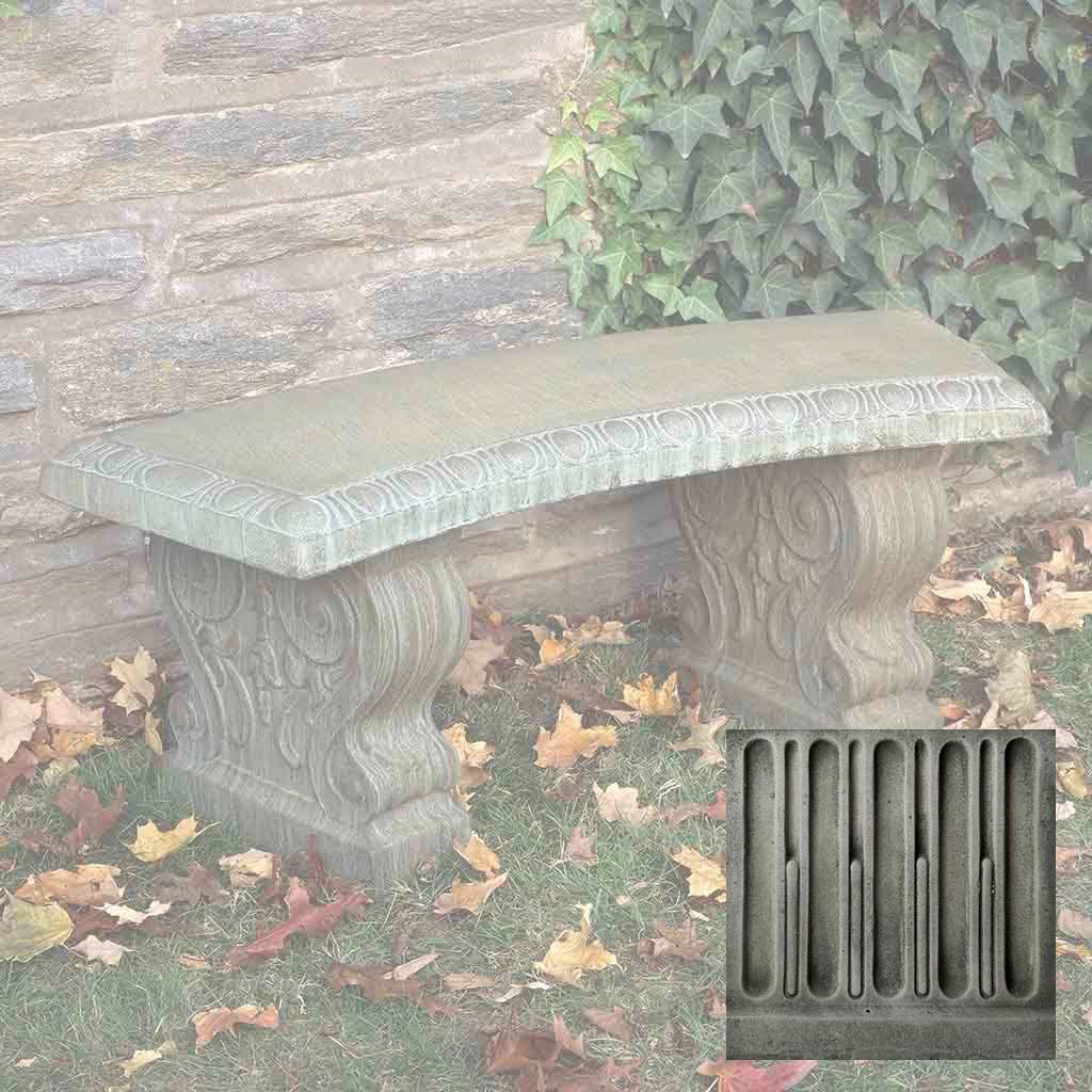 Campania Curved Traditional Bench - BE-03