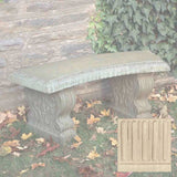 Campania Curved Traditional Bench - BE-03